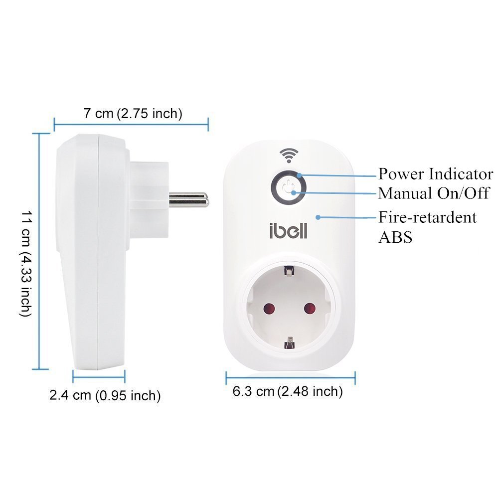 Prese di corrente wireless ibell